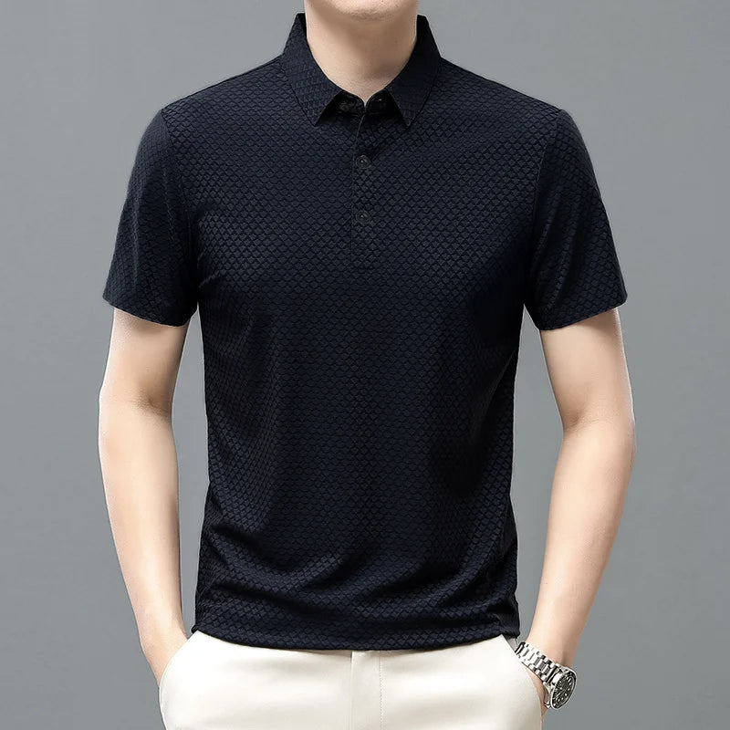 Classic Textured Polo Tshirt
