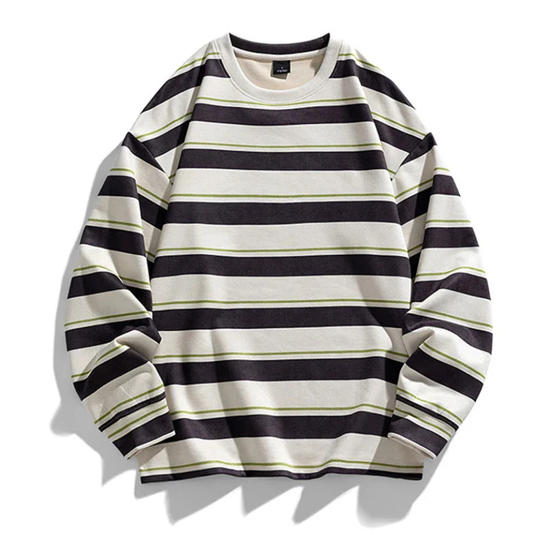Vintage Striped Sweatshirt