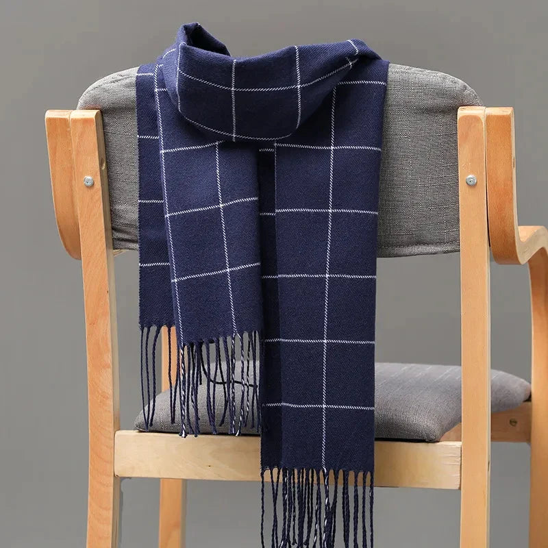Owen Plaid Winter Scarf