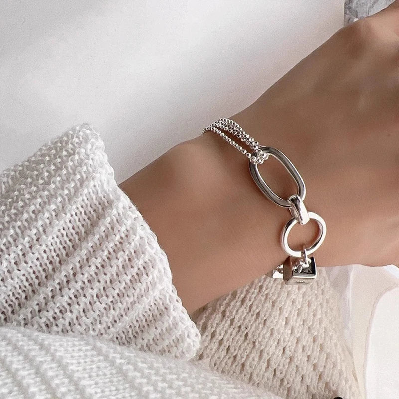 Nysa Sterling Silver Bracelet