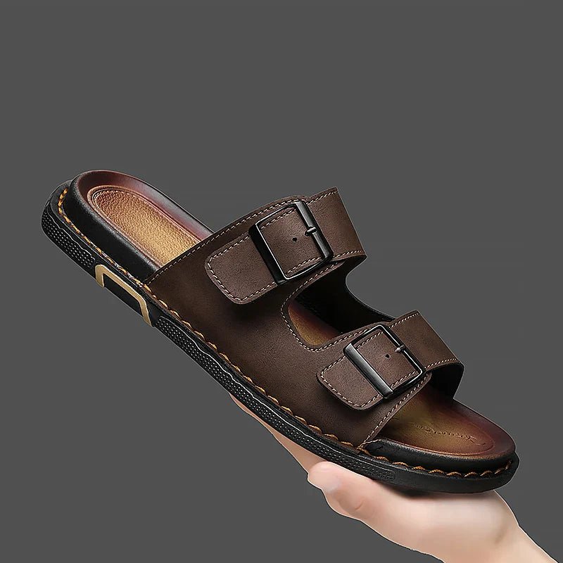 Mason Leather Sandals