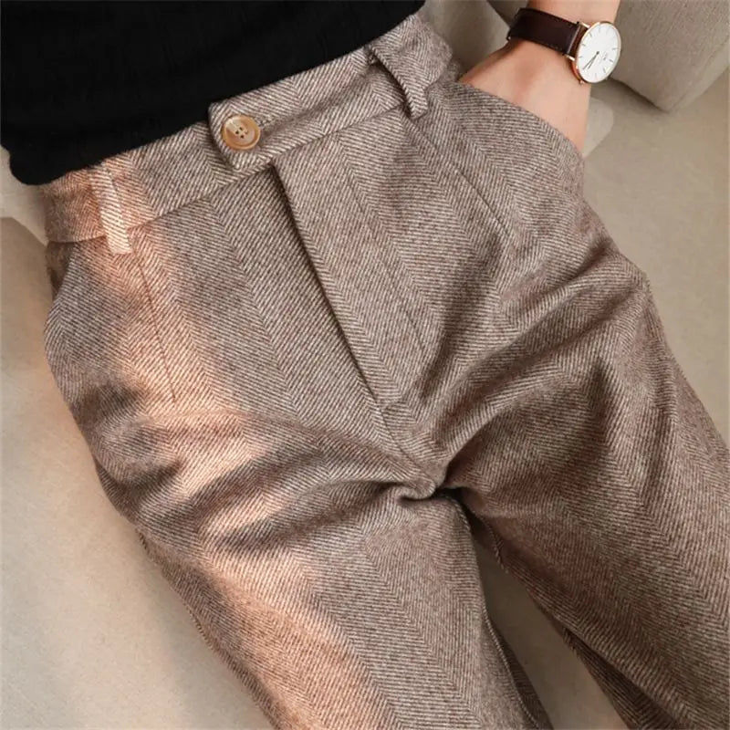 Elise High-Waist Trousers