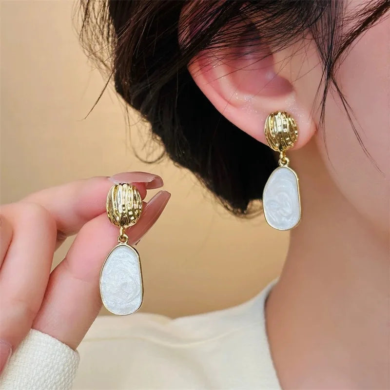 Amelie Irregular Drop Earrings
