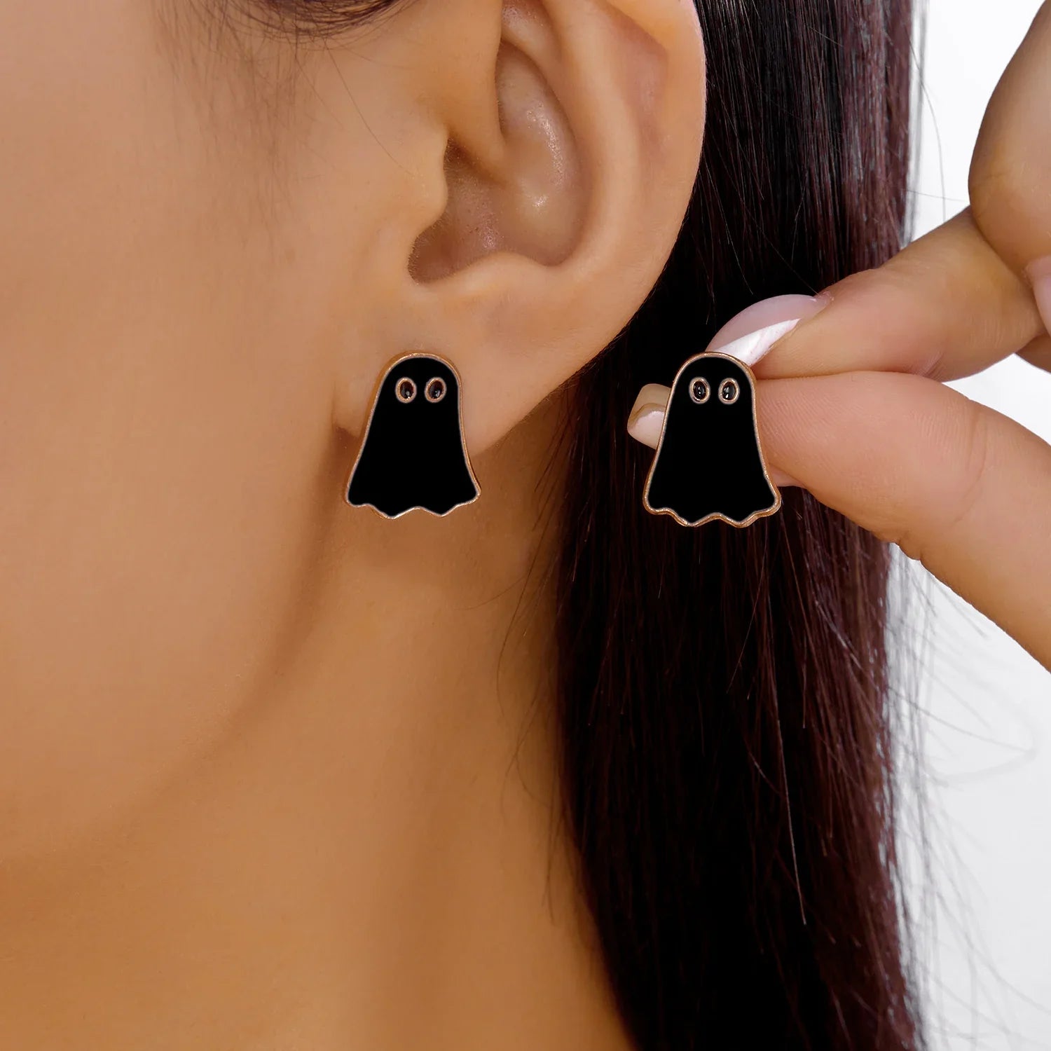 Spooky Boo Dangle Earrings