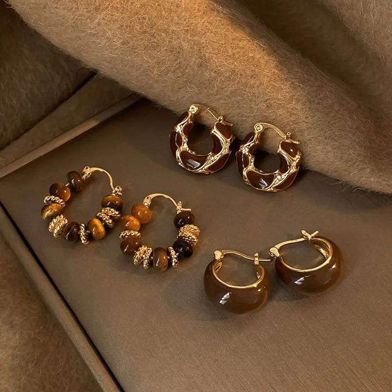 Celine Vintage Hoop Earrings