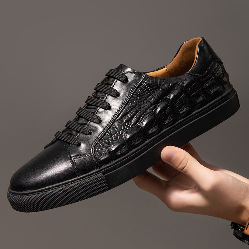 Knight Genuine Leather Sneakers