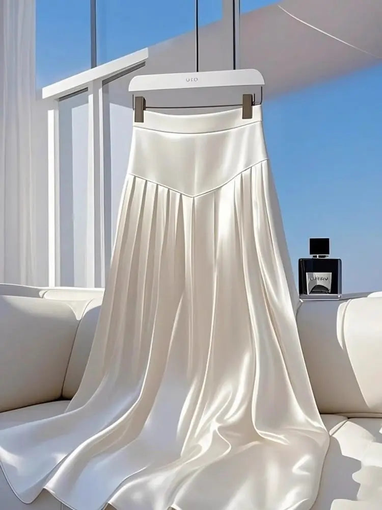 Alina Satin Skirt