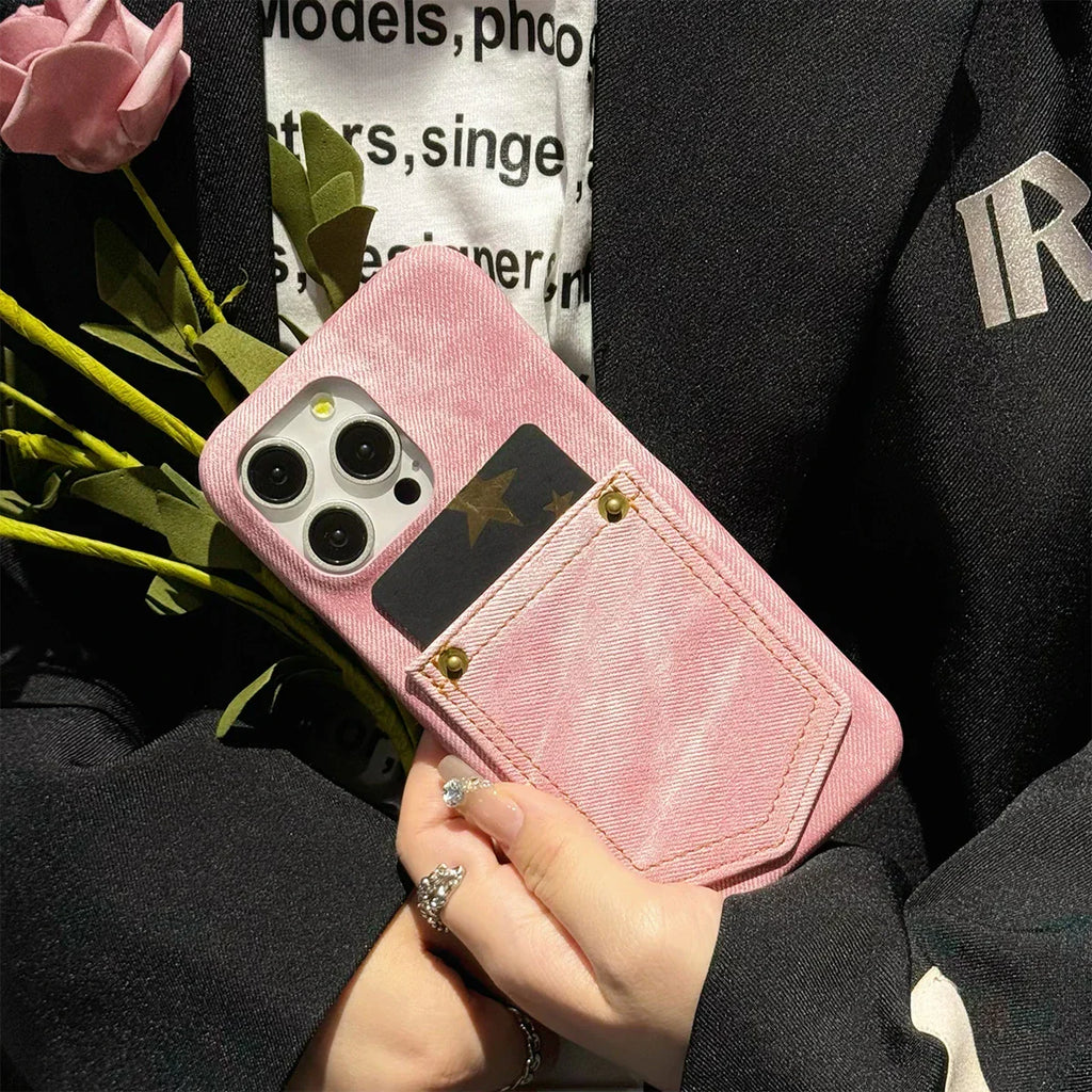 Denim Pocket iPhone Case