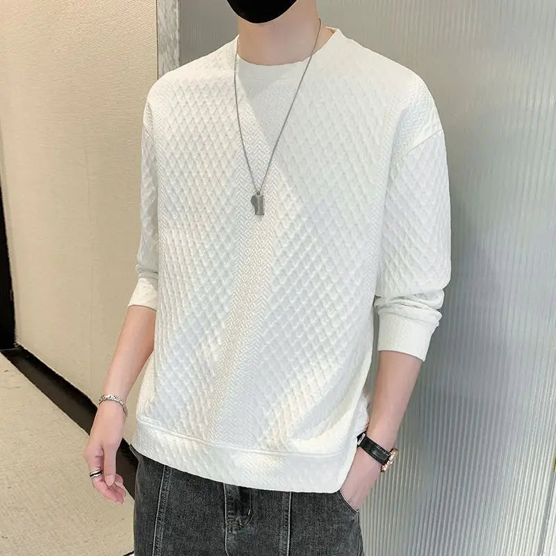 Waffle-Knit Sweater