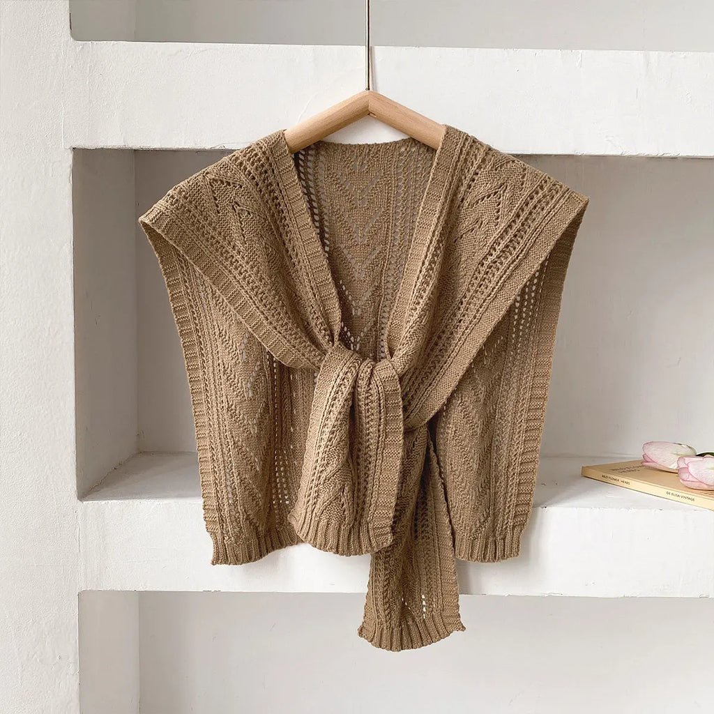 Hana Knit Shoulder Shawl