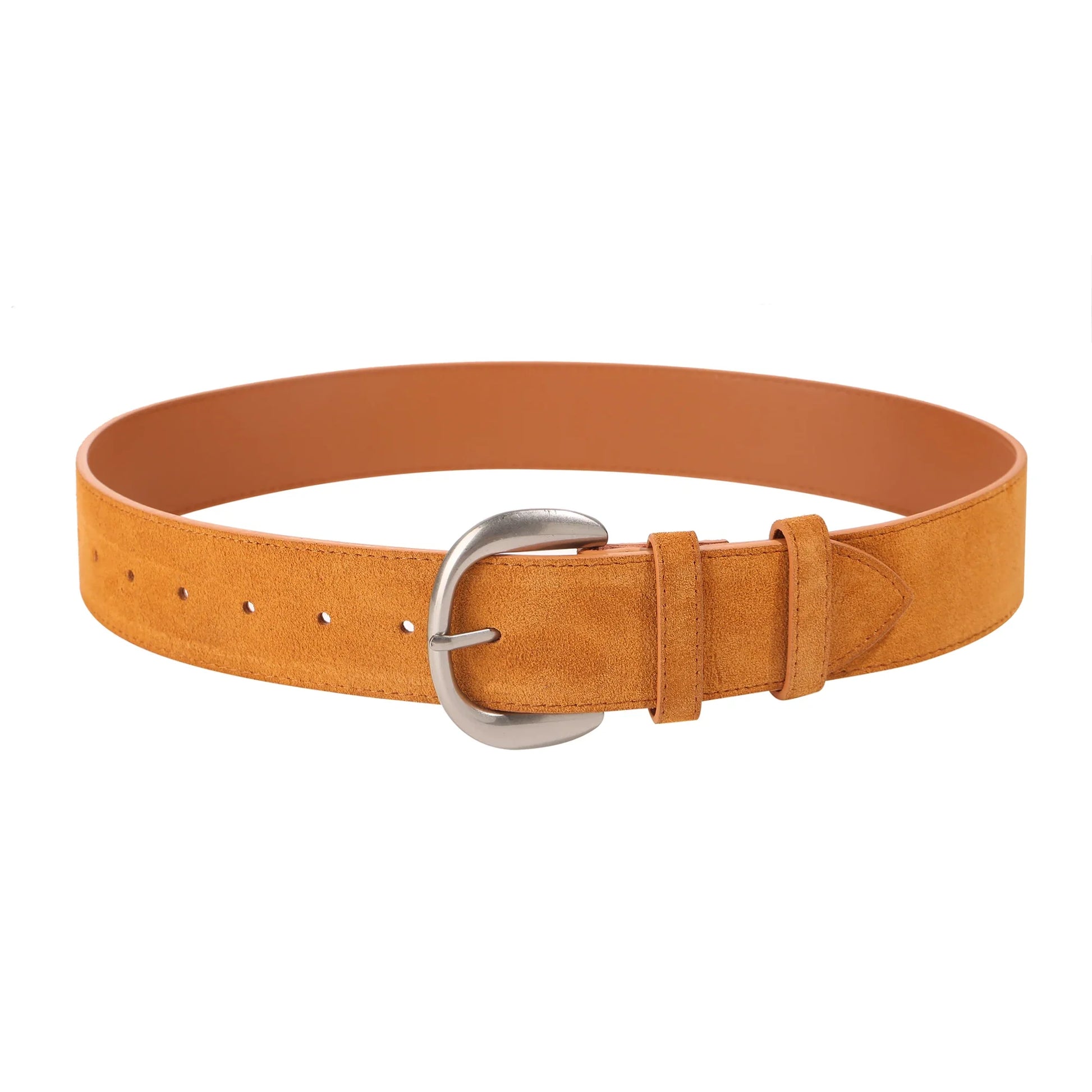 Alina Suede Wide Belt