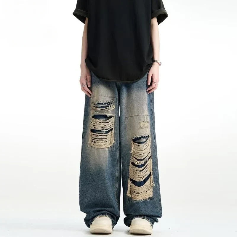 Baggy Worn-In Denim
