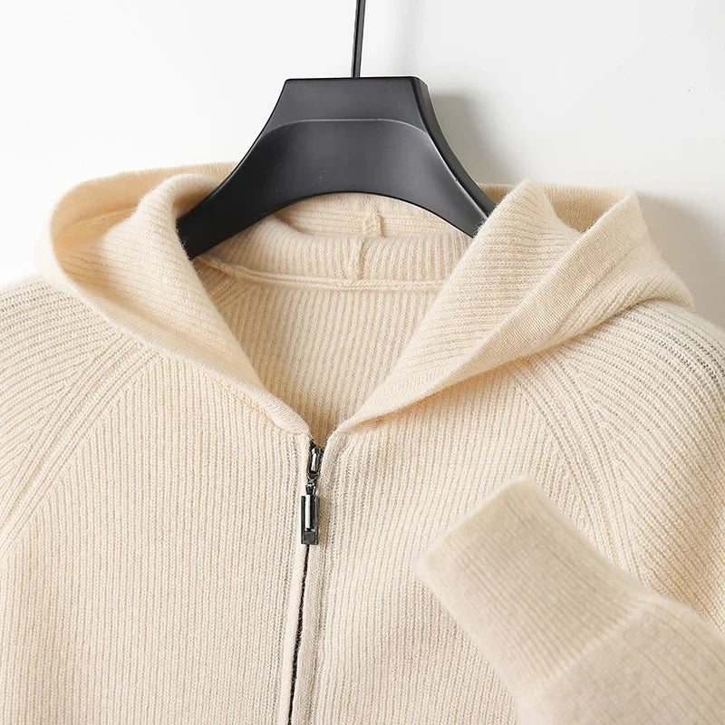 Axel Merino Wool Hoodie