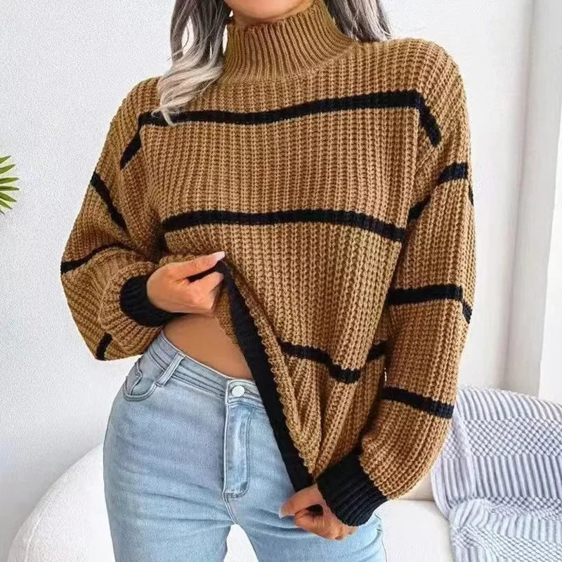 Iris High Neck Sweater