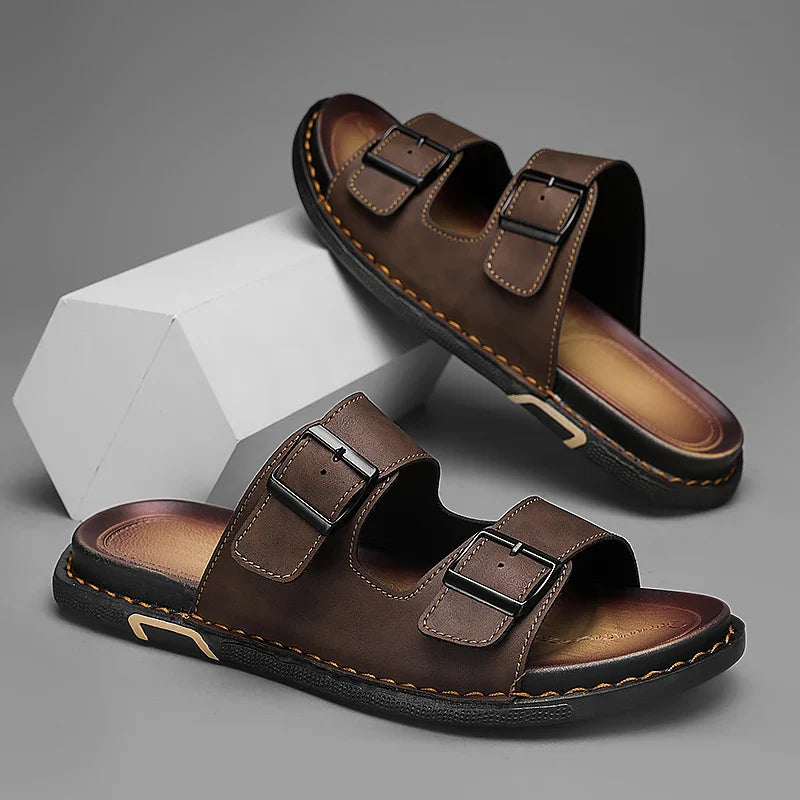Mason Leather Sandals