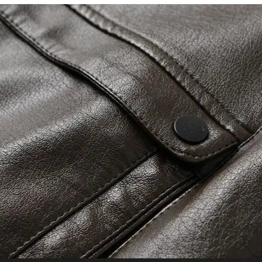 Foster™ | Classic Leather Jacket