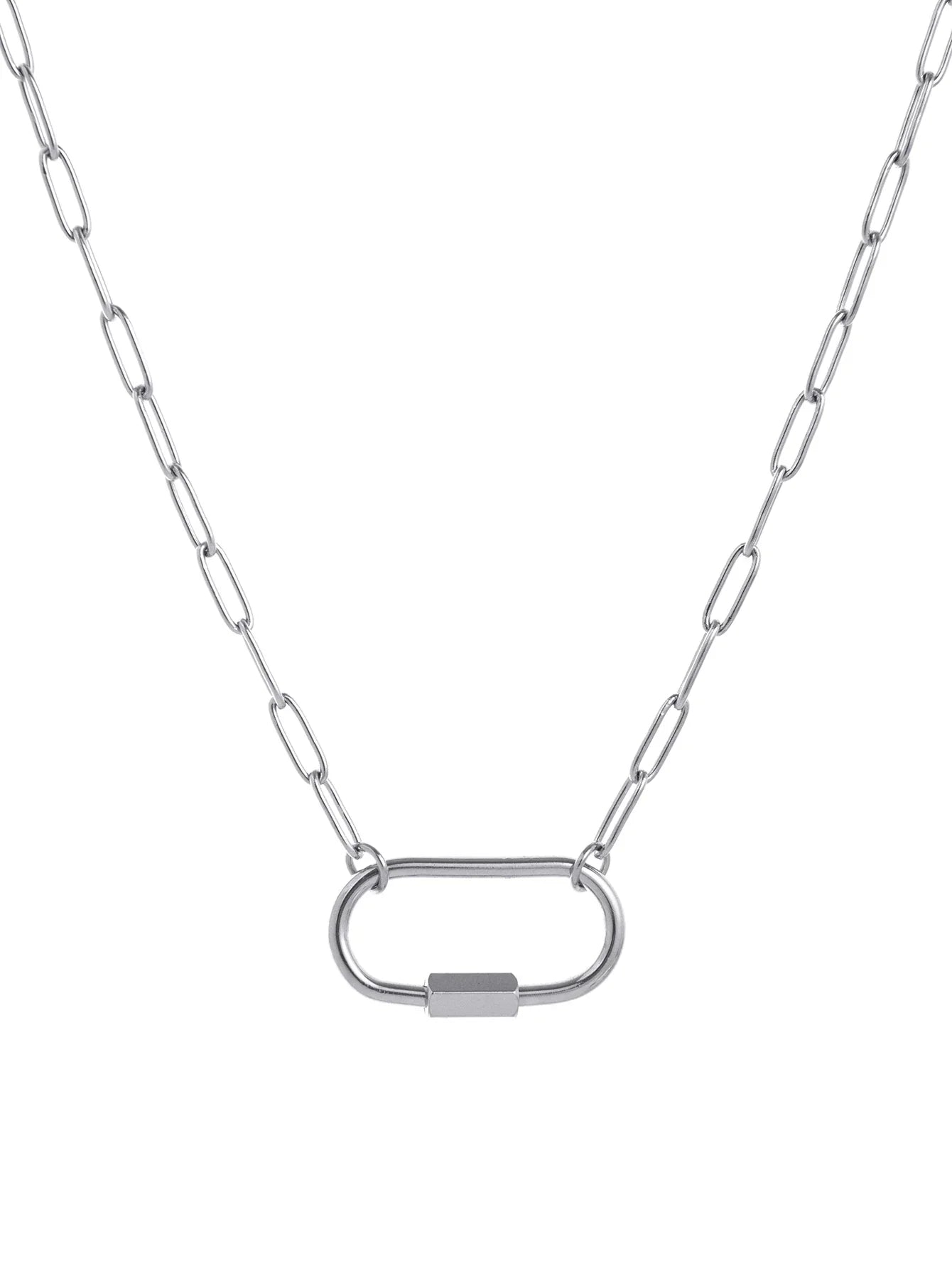 Elara Oval Link Necklace