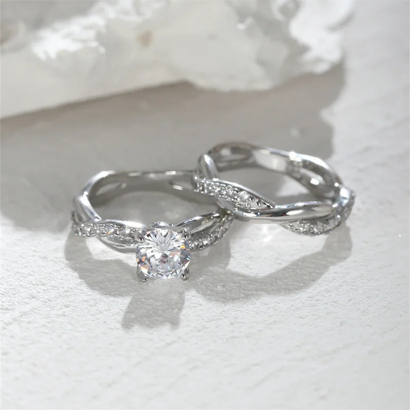 Celeste Zircon Bridal Set
