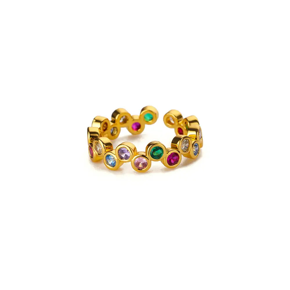 Livia Colorful Gem Ring