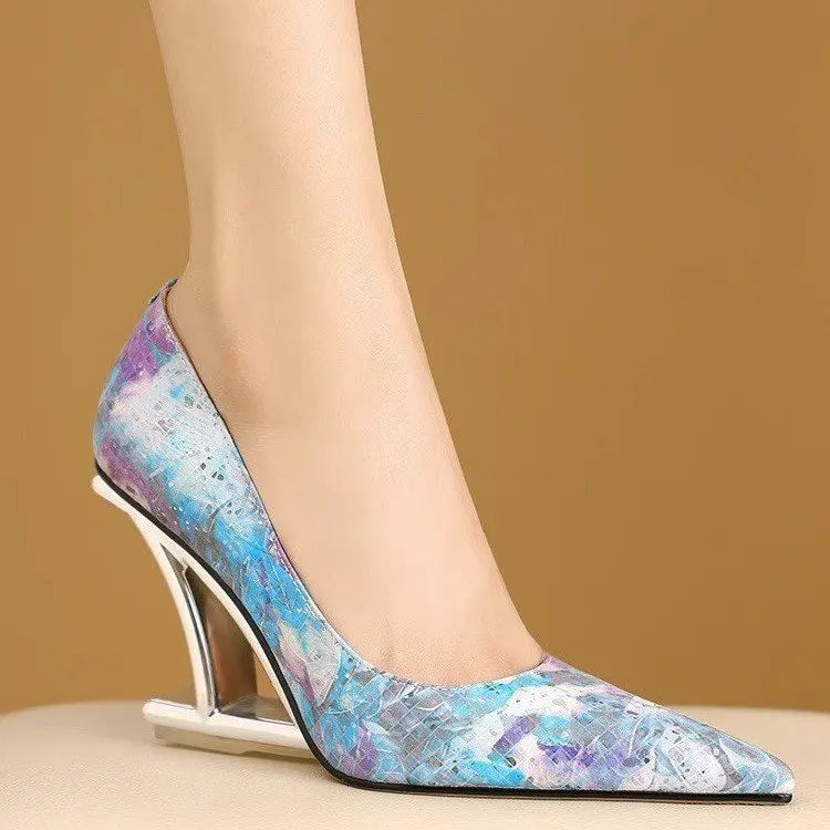 Ramona Floral Heels
