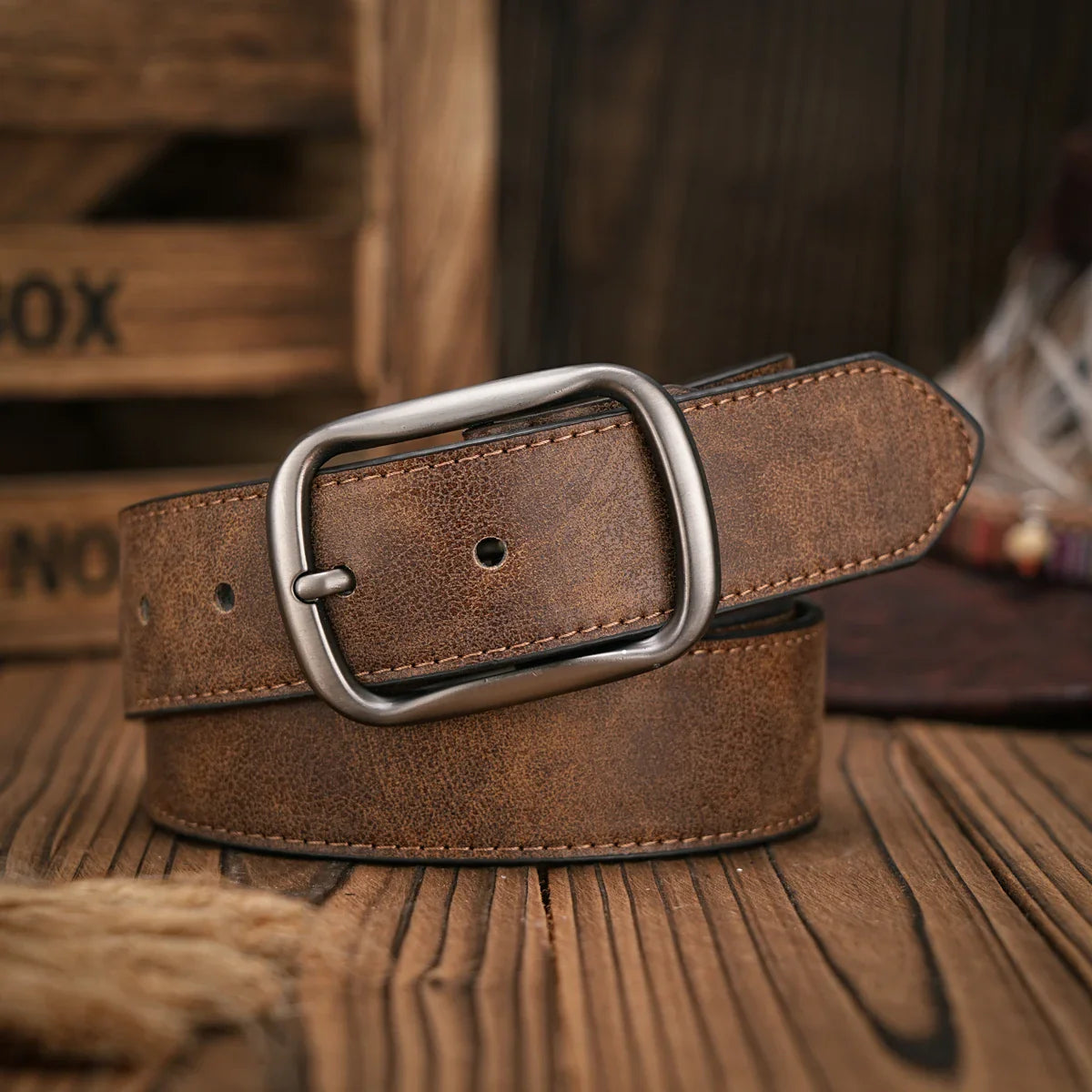 Mason Vintage Leather Belt