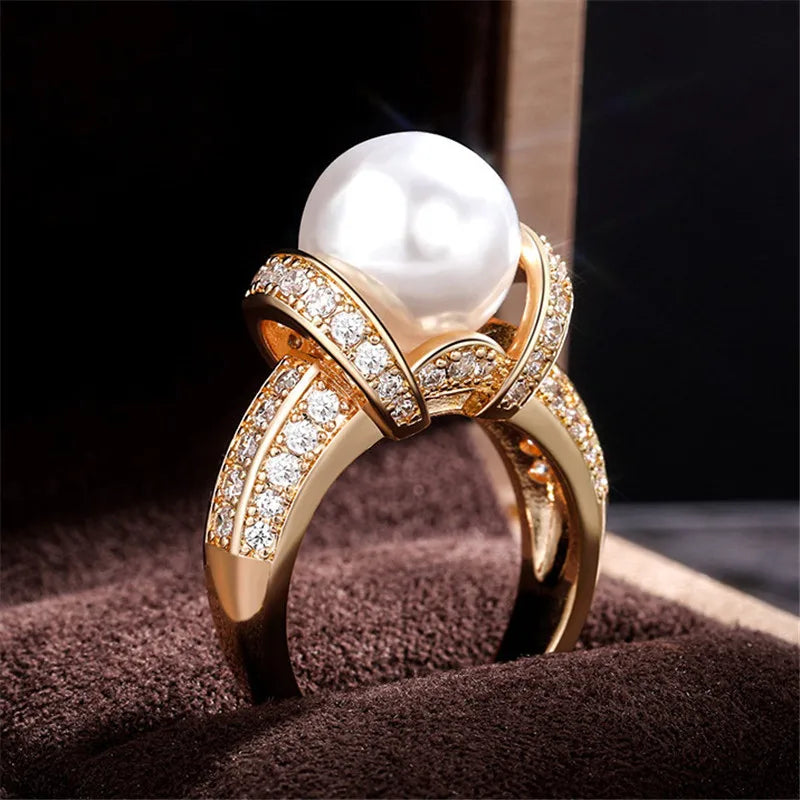 Celeste Pearl Ring
