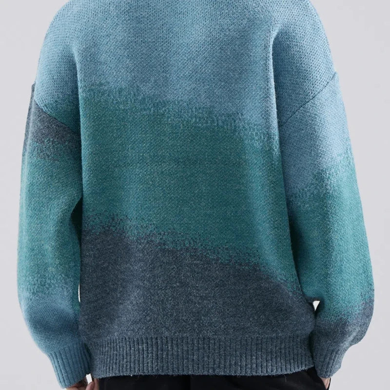 Gradient Knit Sweater