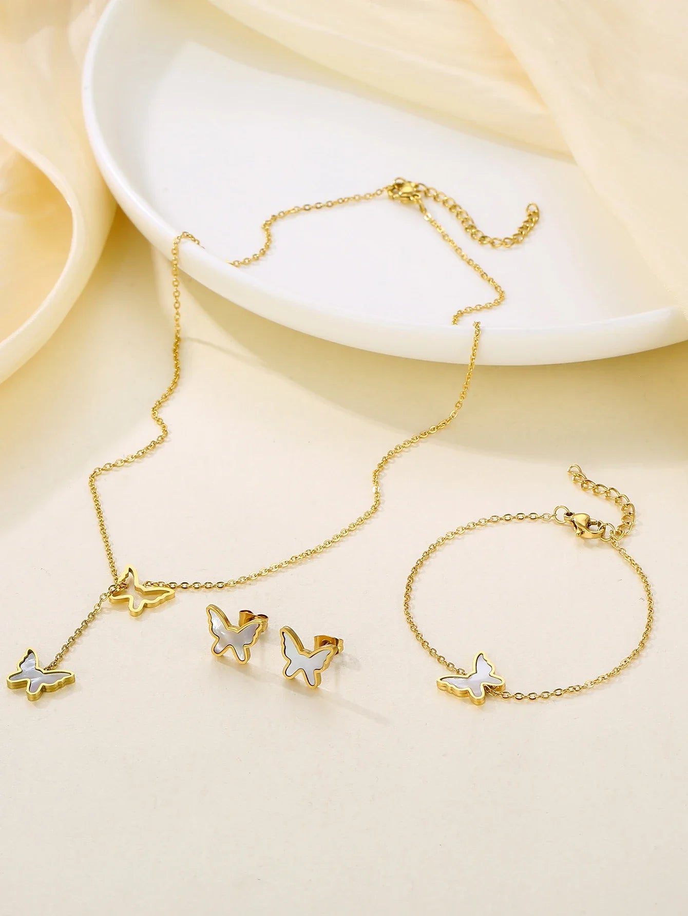 Elise Stone Jewelry Set