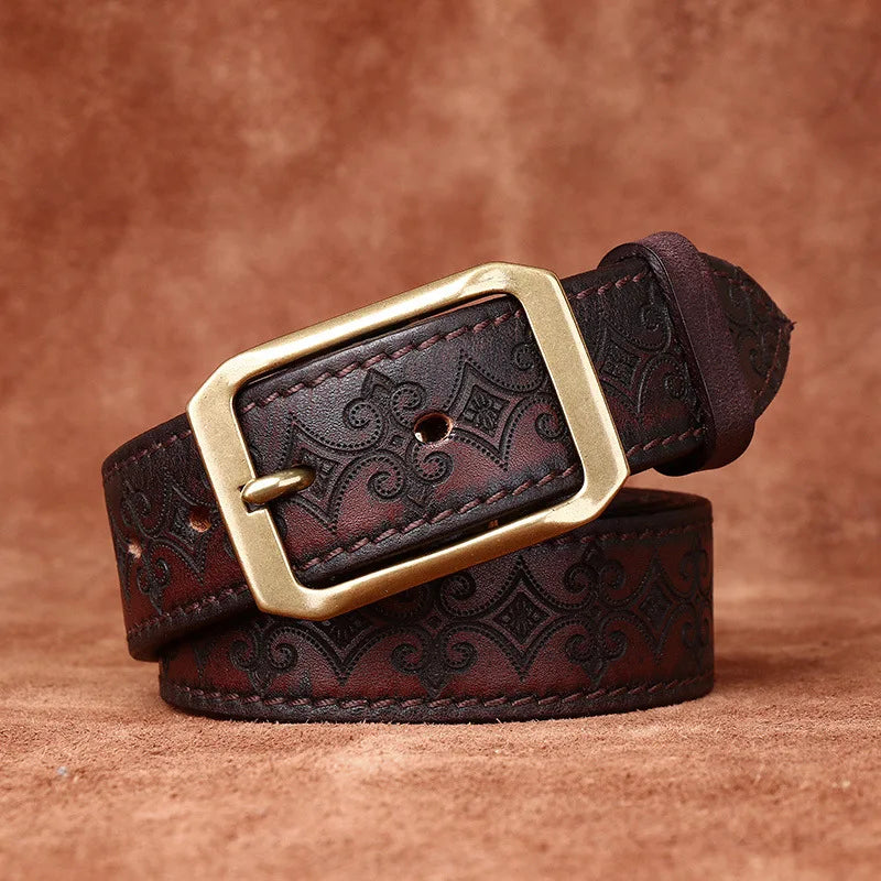 Dante Carved Belt