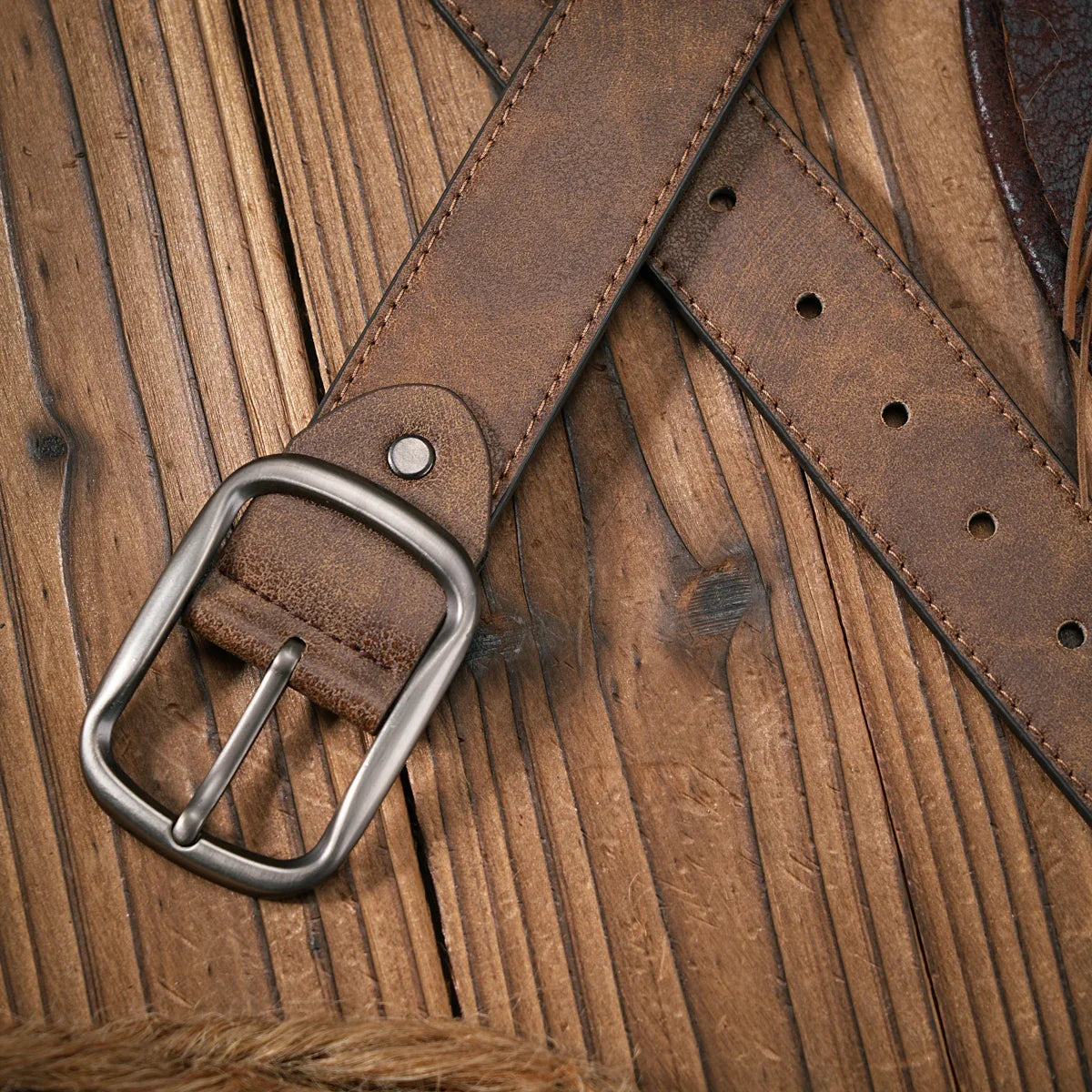 Mason Vintage Leather Belt