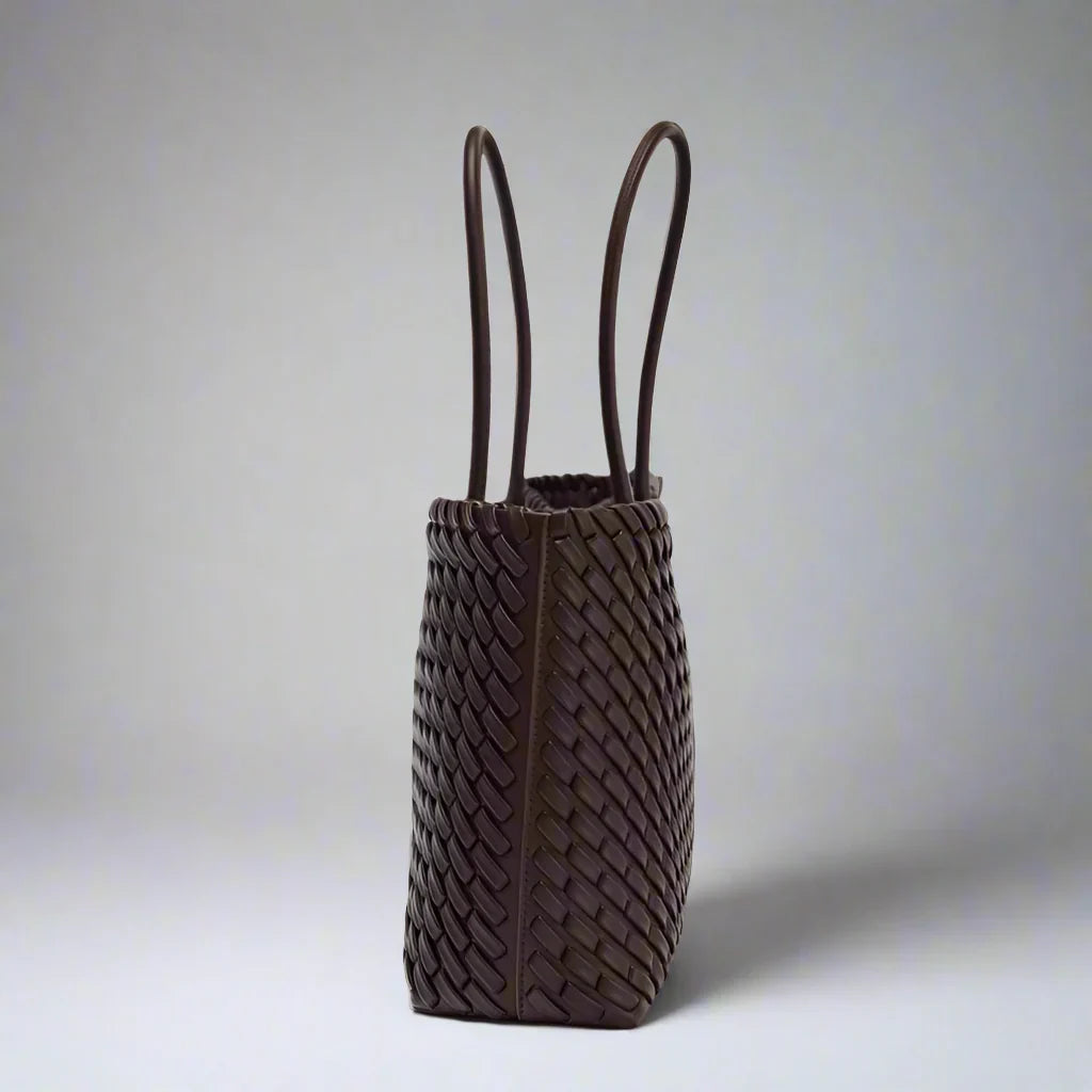 Selena™ Woven Leather Bag