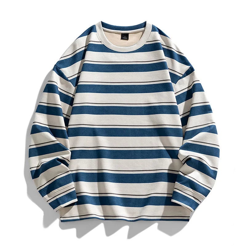 Vintage Striped Sweatshirt