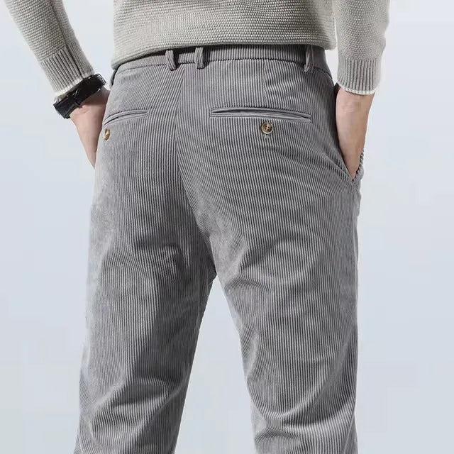 Slim Fit Corduroy Pants