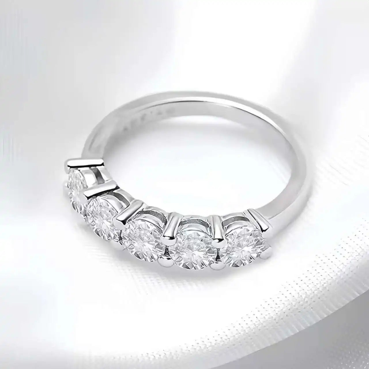 Aria Moissanite Ring