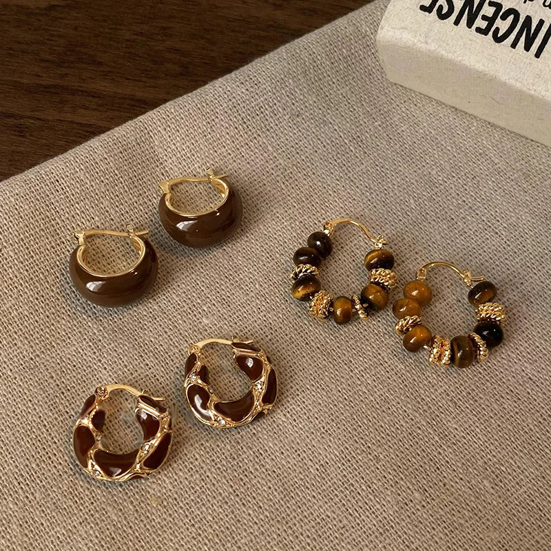 Celine Vintage Hoop Earrings