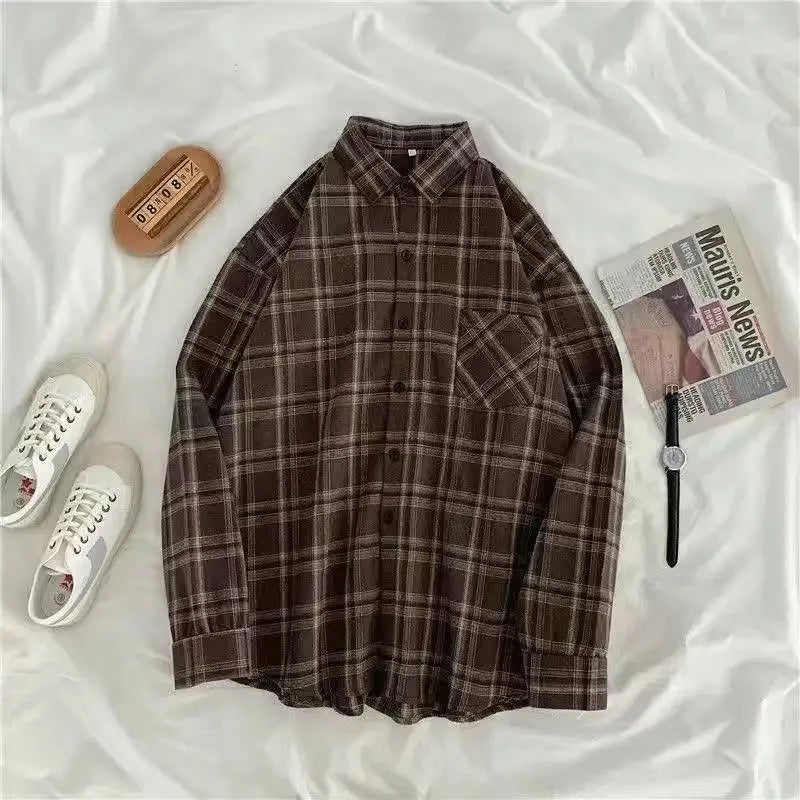 Mira Oversized Plaid Shirt