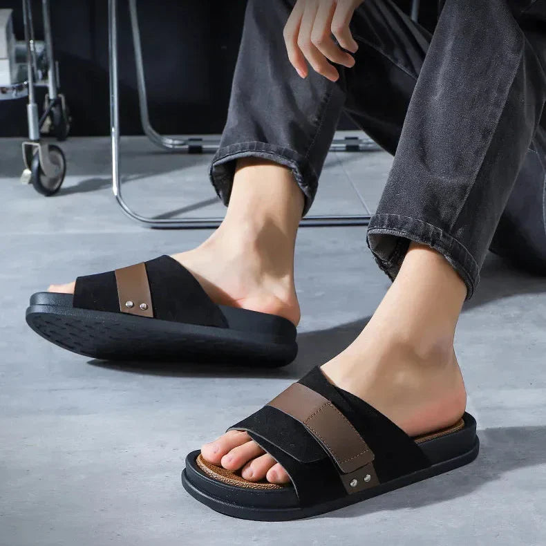 Rafael™ Premium Suede Slides