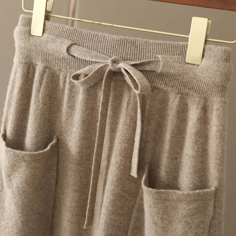 Clara Wool A-Line Skirt