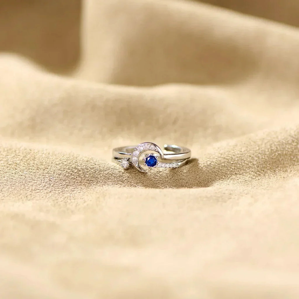 Celeste™ | Moon & Stars Ring