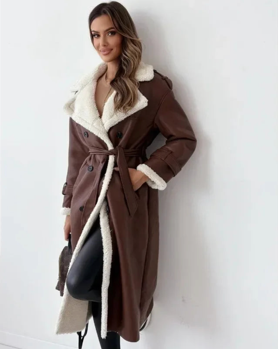 Selene™ | Premium Teddy Trenchcoat