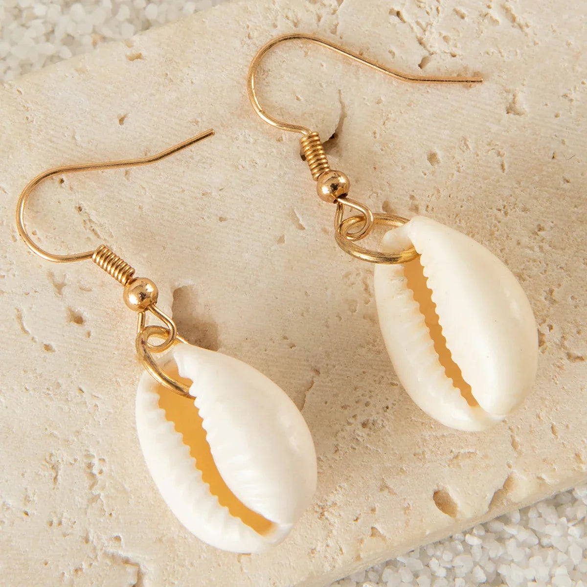Sienna Boho Shell Earrings