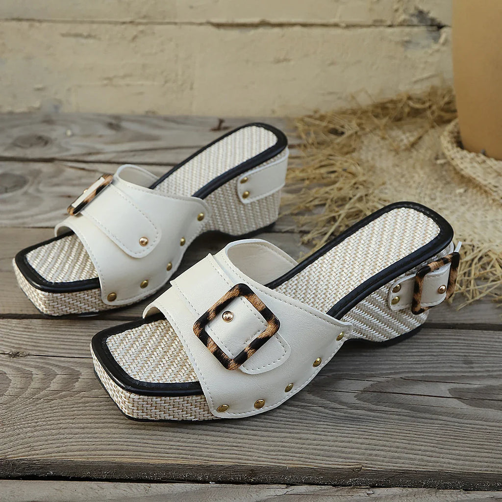 Olivia Wedge Sandals