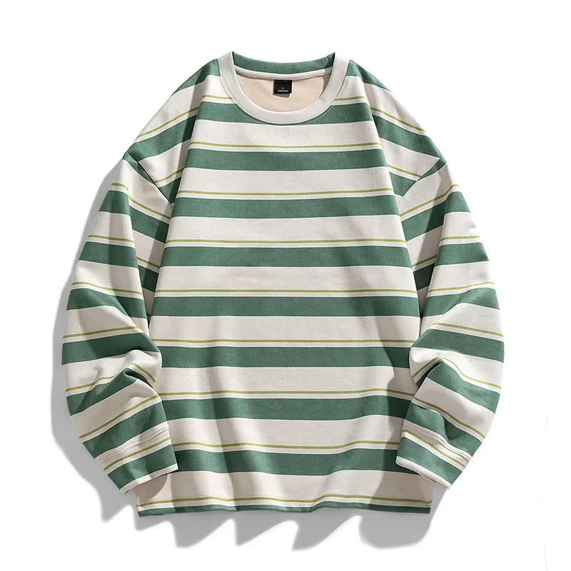 Vintage Striped Sweatshirt