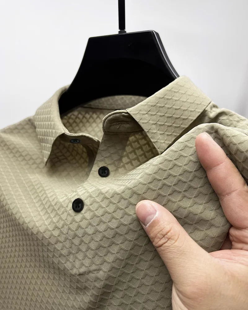 Classic Textured Polo Tshirt