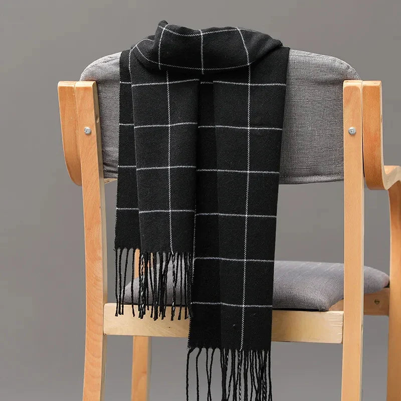 Owen Plaid Winter Scarf