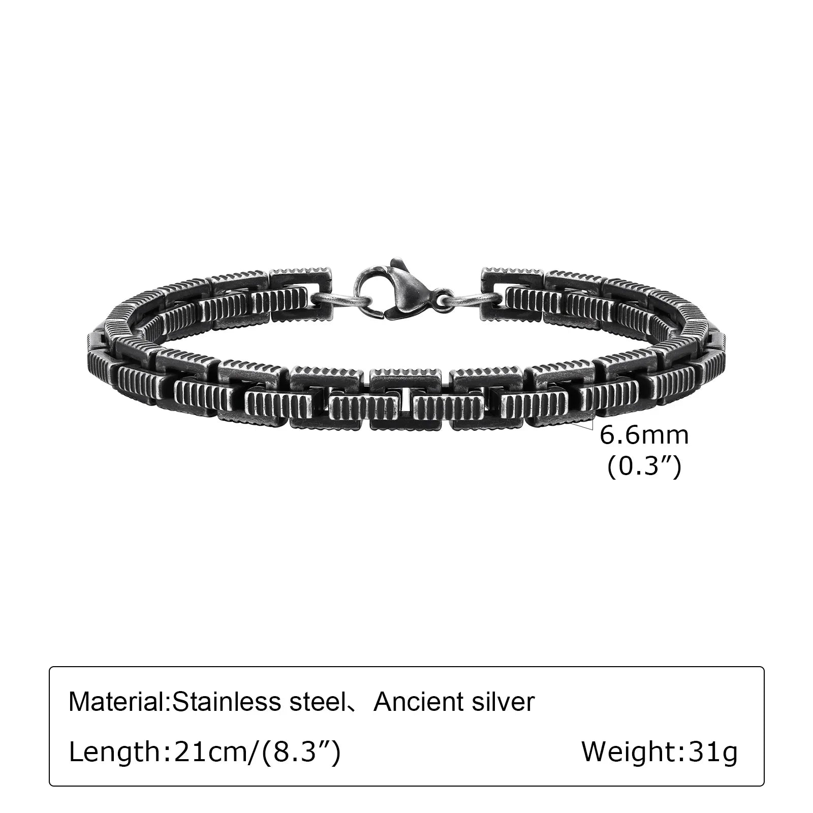 Nero Byzantine Bracelet