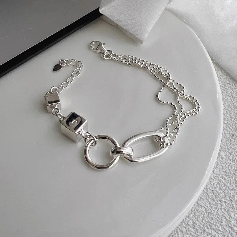 Nysa Sterling Silver Bracelet