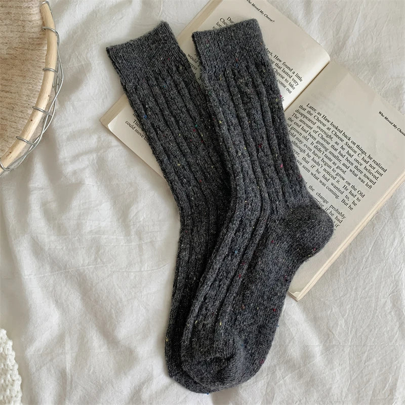Aria Wool Crew Socks