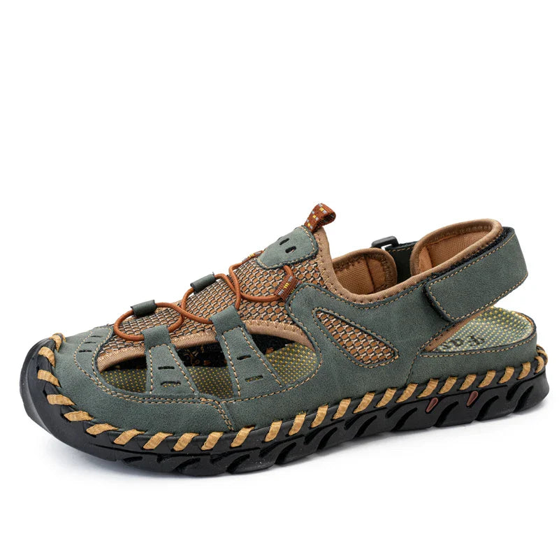 Jason Leather Sandals