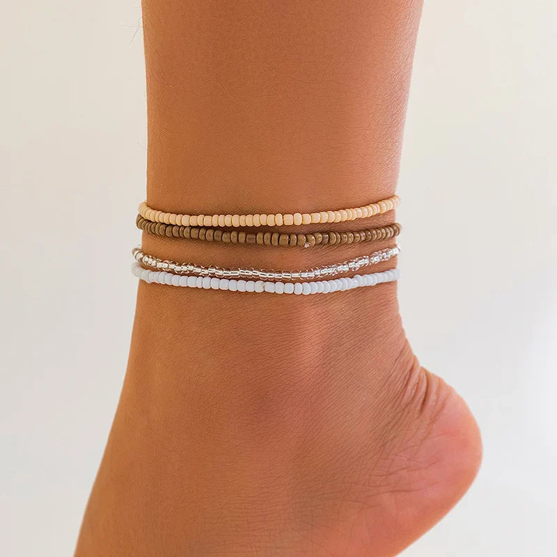 Melodie Boho Heart Anklet